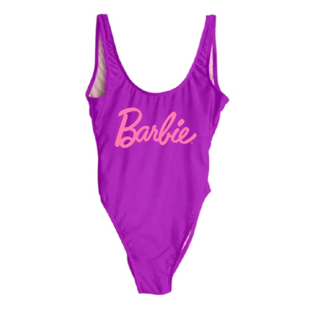 NWT Barbie RAVESUITS One piece swimsuit